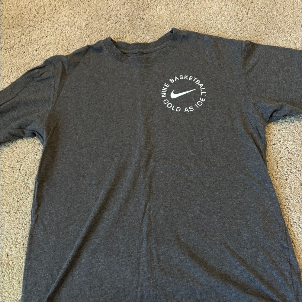 Nike Men's Dark Gray Basketball Tee